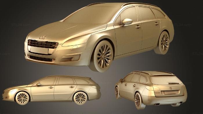 Автомобили и транспорт (Салон автомобиля Peugeot, CARS_3032) 3D модель для ЧПУ станка